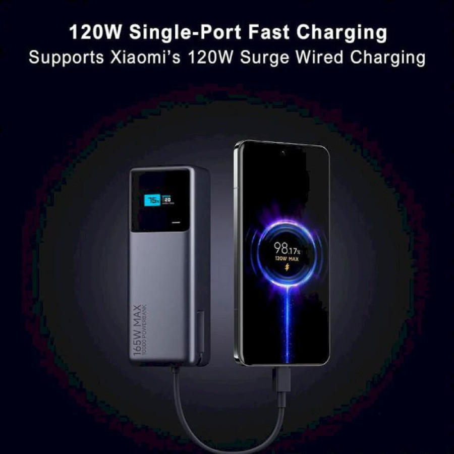 Xiaomi 10000mAh 165W Gray (BHR9361GL)