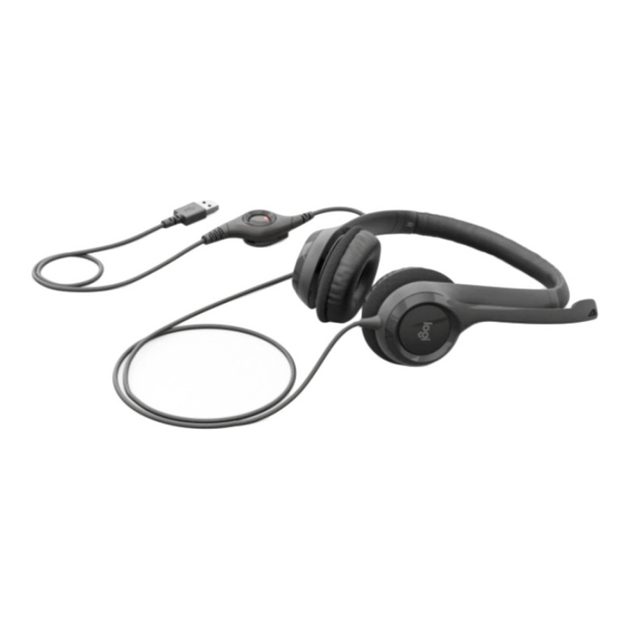 Logitech H390 USB Black (981-000406)