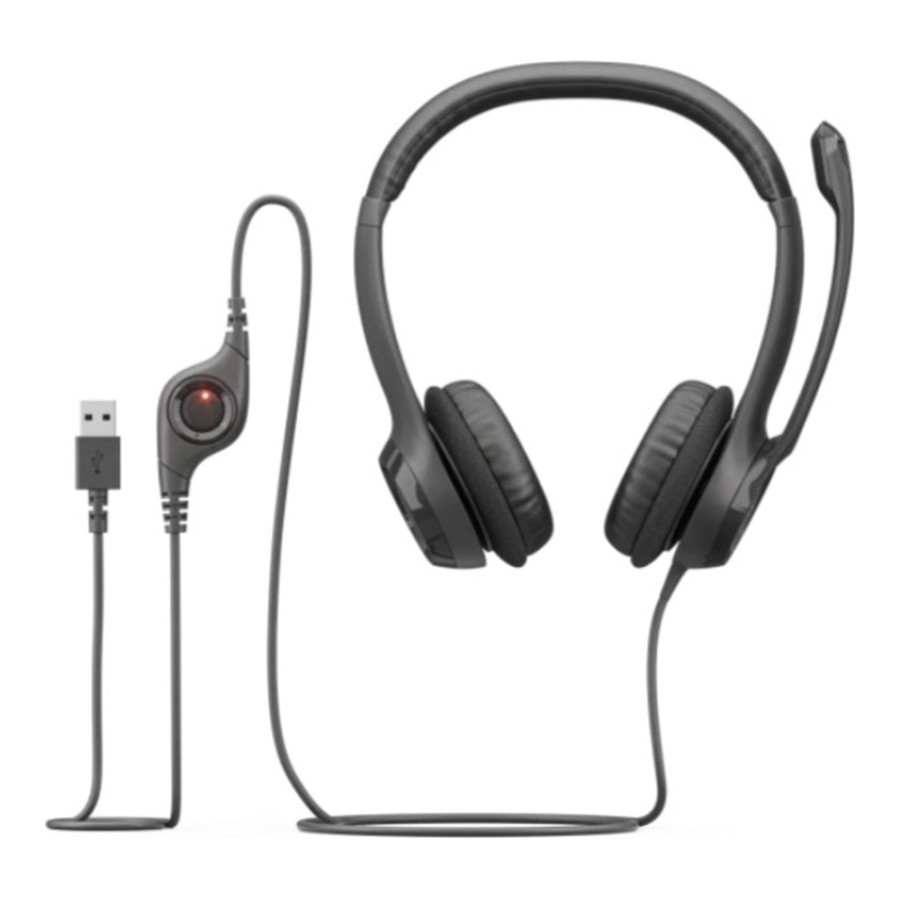 Logitech H390 USB Black (981-000406)