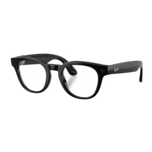 Ray-Ban Meta Scriber Optics Gen 2 - Shiny Black Frame with Demo Lens (RW7002 2000 49-22)