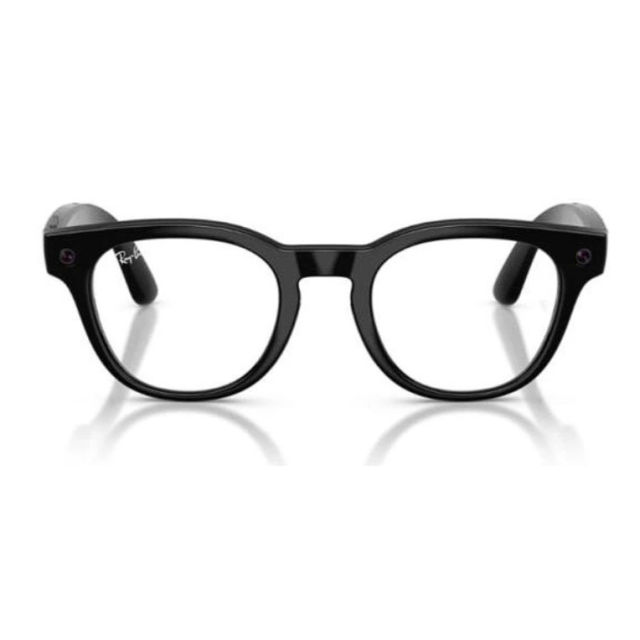 Ray-Ban Meta Scriber Optics Gen 2 - Shiny Black Frame with Demo Lens (RW7002 2000 49-22)