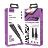 Aspor Кабель A193 USB – Type-C 2.4A/1м- чорний