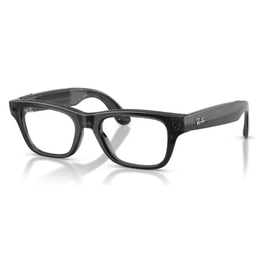Ray-Ban Meta Blayzer Optics Gen 2 - Transparent Black Frame with Demo Lens (RW7001 8526 54-19)