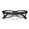 Ray-Ban Meta Blayzer Optics Gen 2 - Transparent Black Frame with Demo Lens (RW7001 8526 54-19)