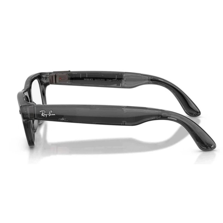 Ray-Ban Meta Blayzer Optics Gen 2 - Transparent Black Frame with Demo Lens (RW7001 8526 54-19)