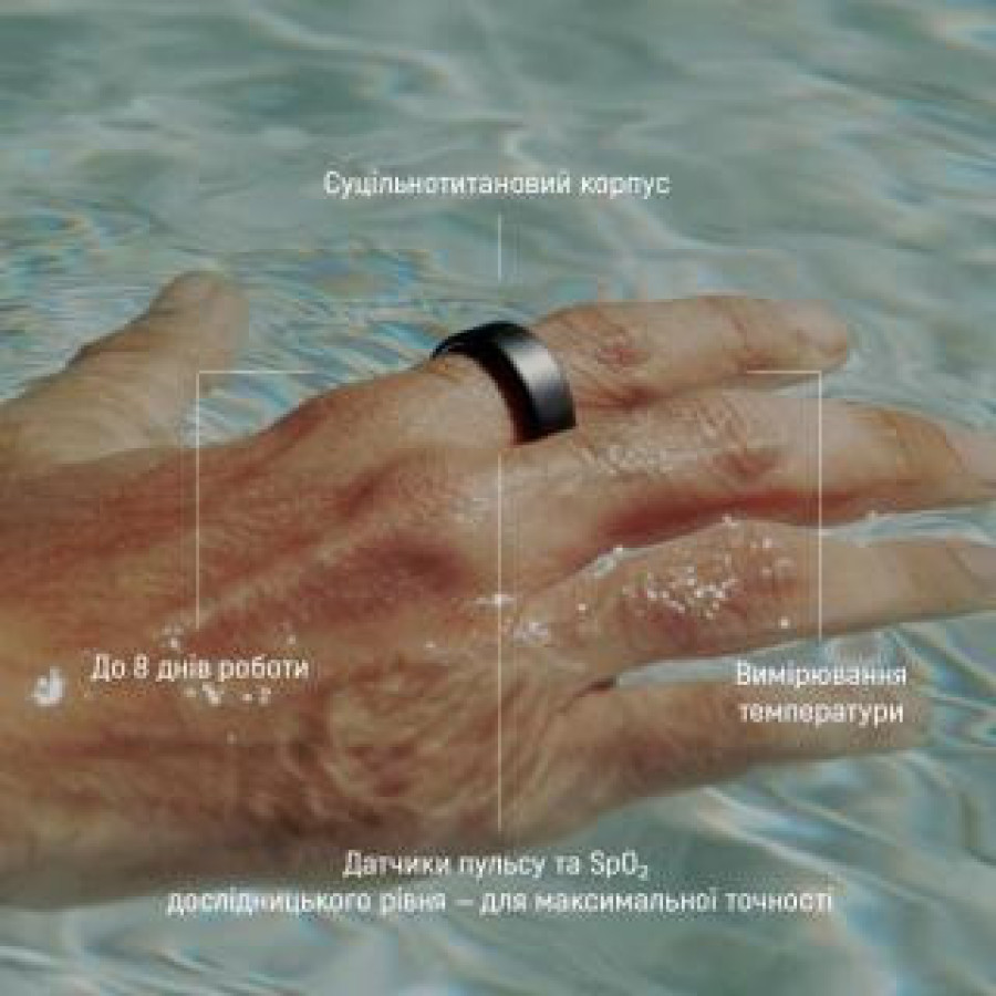 Oura Ring 4 Black Size 6 (JZ90-54144-06)