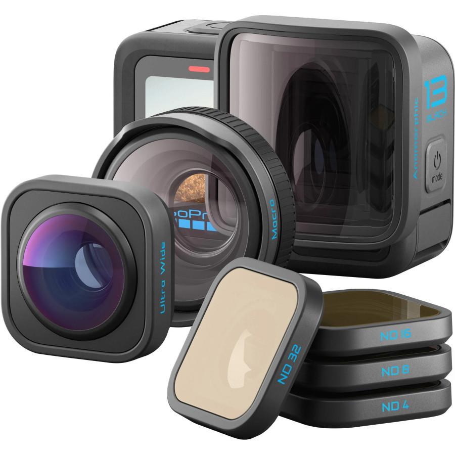 GoPro HERO13 Black + Full HB Lens Mod Collection (CHDRB-132-RW)