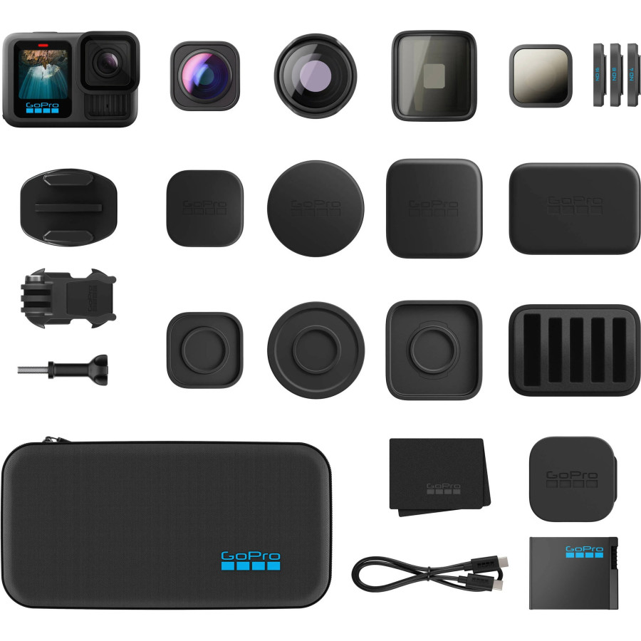 GoPro HERO13 Black + Full HB Lens Mod Collection (CHDRB-132-RW)