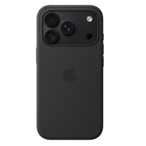 Apple iPhone 18 Pro Silicone Case with MagSafe - Black (MK8Y4) (EU)