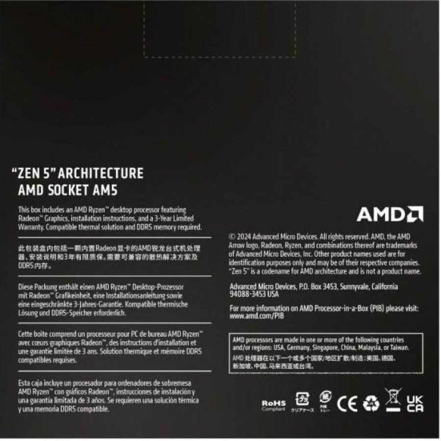 AMD Ryzen 9 9950X (100-100001277WOF)