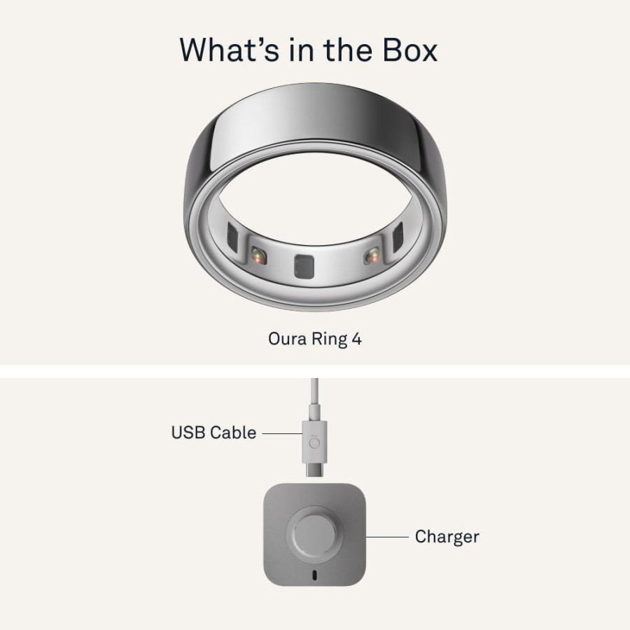 Oura Ring 4 Black Size 9 (JZ90-54144-09)