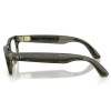 Ray-Ban Meta Blayzer Optics Gen2 Standard - Shiny Transparent Dark Olive / Demo Lens (RW7001 8530 50-19)