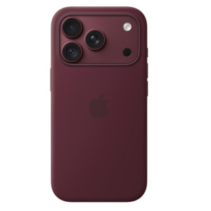 Apple iPhone 18 Pro Silicone Case with MagSafe - Burgundy (MK8U4) (EU)