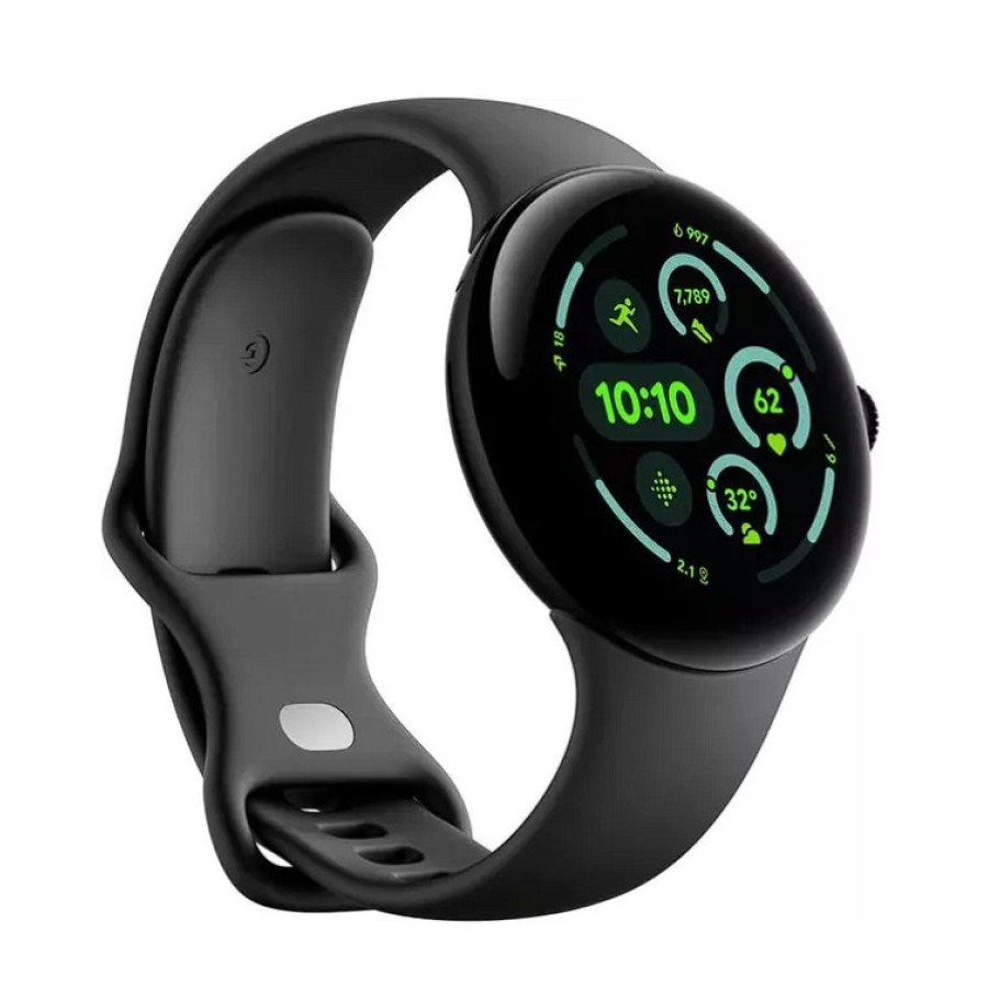 Google Pixel Watch 4 41mm LTE Matte Black Aluminum case/Obsidian Active Band