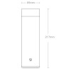Xiaomi Mijia Light Thermal Flask 500ml Foggy Blue