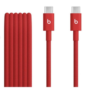 Beats USB-C to USB-C Braided Cable (1.5 m) Fast Red (MDGF4) (EU)