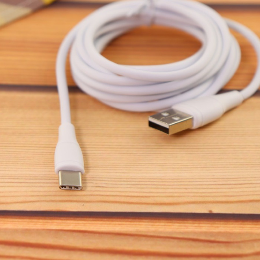Aspor Кабель AC-03 Plus USB – Type-C 2.1A/2м- білий