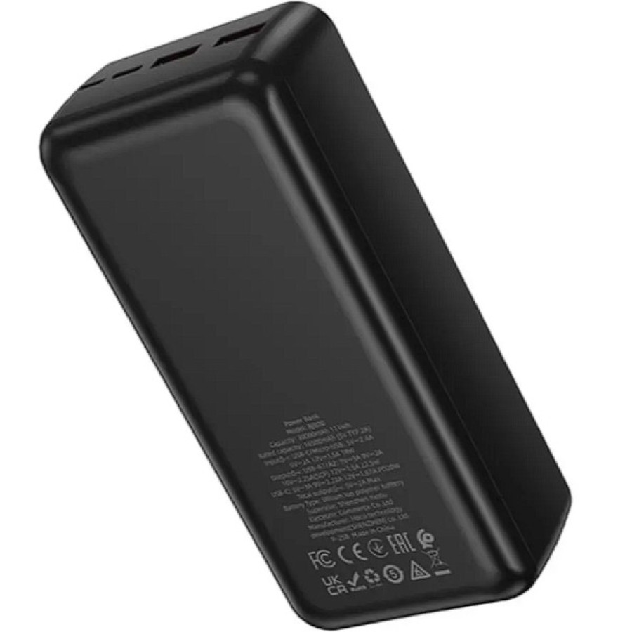 Borofone BJ80B Clever 30000mAh Black
