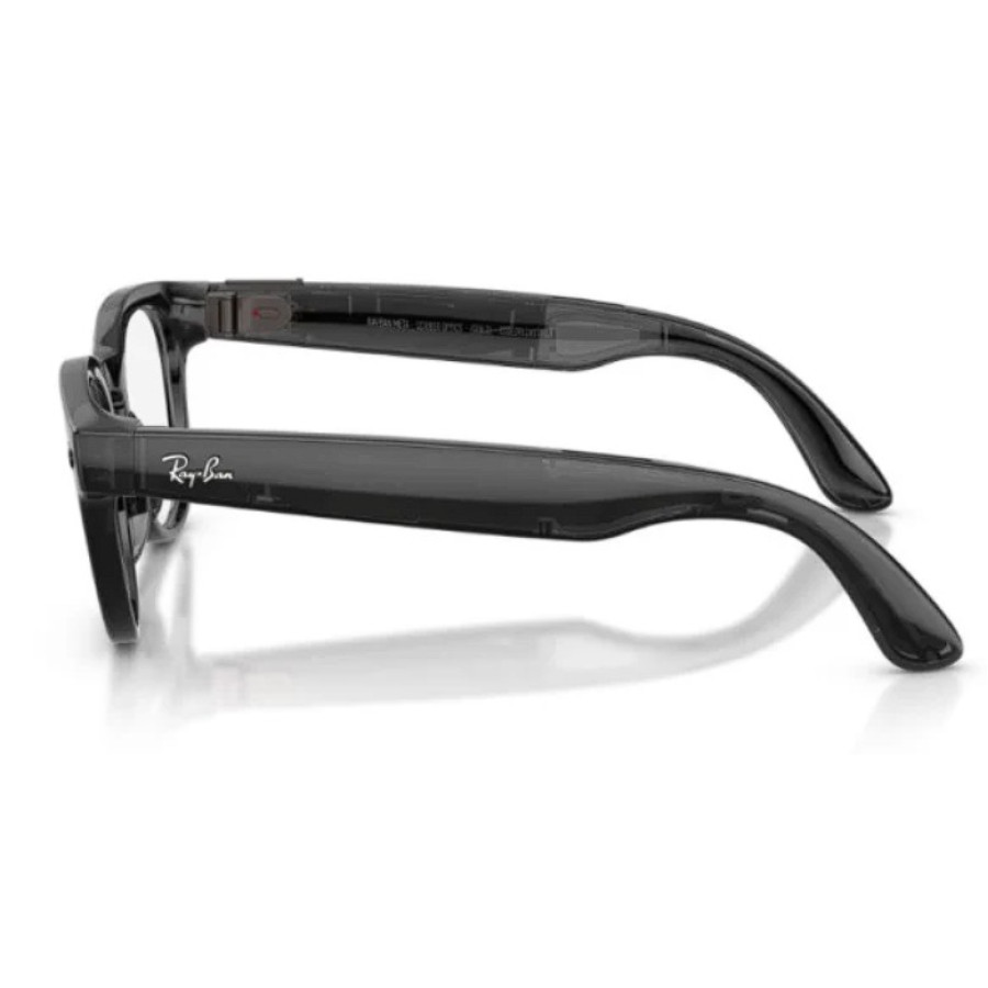 Ray-Ban Meta Scriber Optics Gen 2 - Transparent Black Frame with Demo Lens (RW7002 8526 49-22)