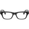 Ray-Ban Meta Blayzer Optics Gen2 - Transparent Black Frame with Demo Lens (RW7001 8526 50-19)