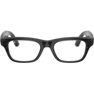 Ray-Ban Meta Blayzer Optics Gen2 - Transparent Black Frame with Demo Lens (RW7001 8526 50-19)