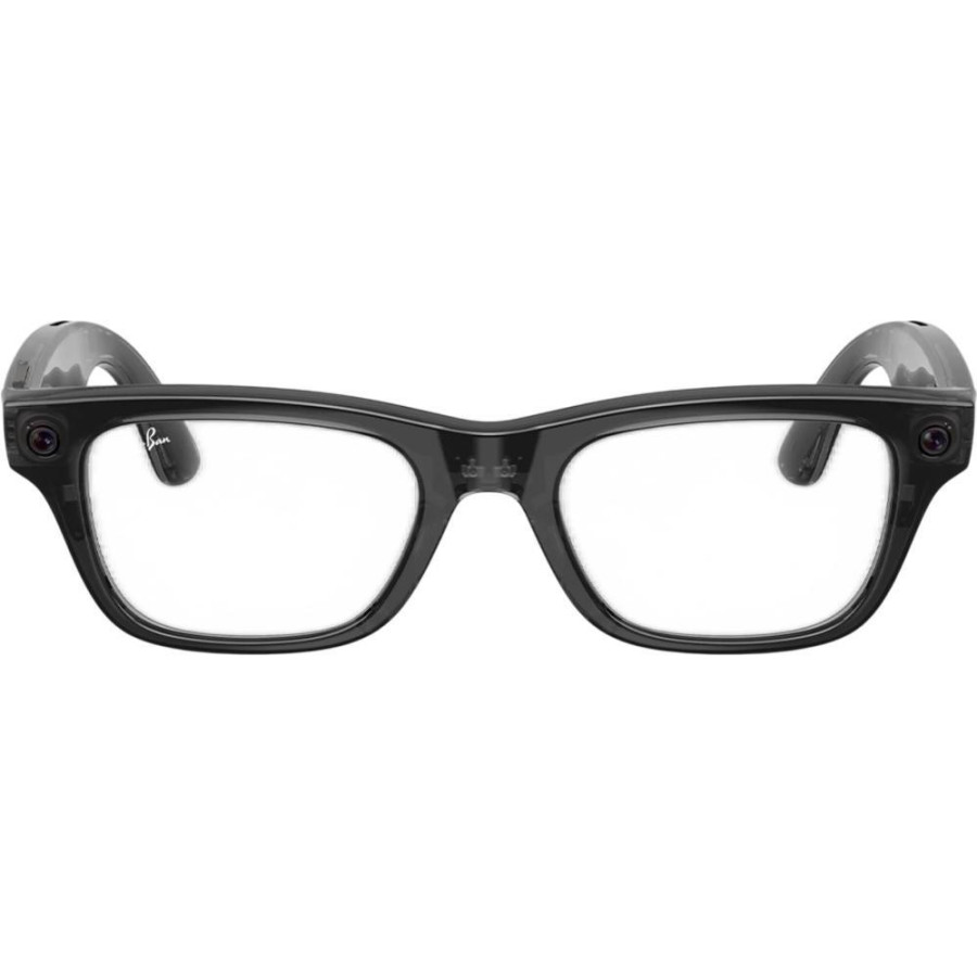 Ray-Ban Meta Blayzer Optics Gen2 - Transparent Black Frame with Demo Lens (RW7001 8526 50-19)
