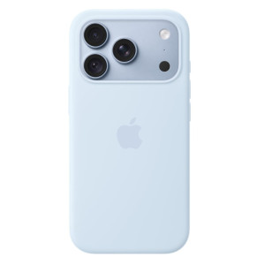 Apple iPhone 18 Pro Silicone Case with MagSafe - Crisp Blue (MK8W4) (EU)