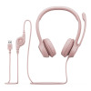 Logitech H390 USB Rose (981-001281)