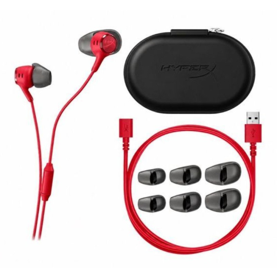 HyperX Cloud Earbuds III S USB-C Red (BN7S2AA)