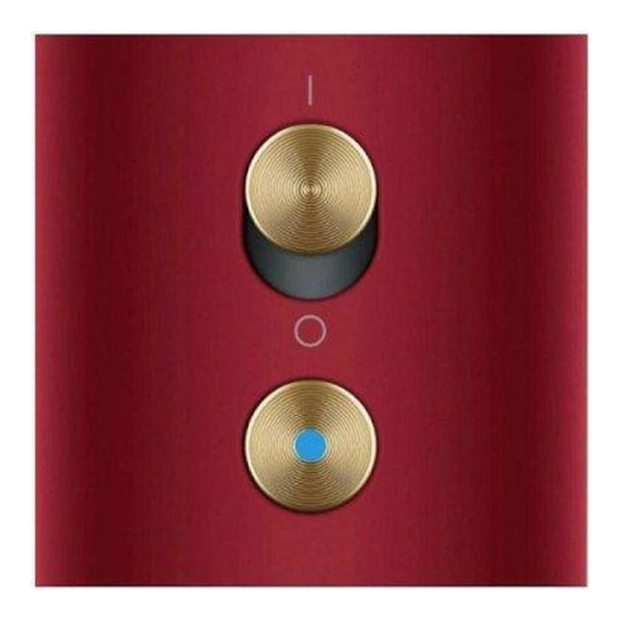 Dyson Supersonic HD16 Nural Straight+Wavy Red Velvet/Gold (493117-01) (Global Version)