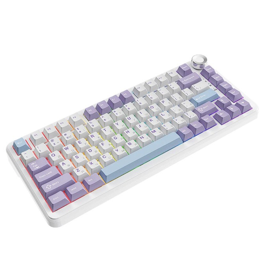 Ajazz AK820 MAX Magnetic Switches Purple/White/Blue (AK820MAX-WM-PWB)