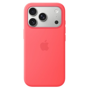 Apple iPhone 17 Pro Silicone Case with MagSafe – Bright Guava (MHW04) (EU)