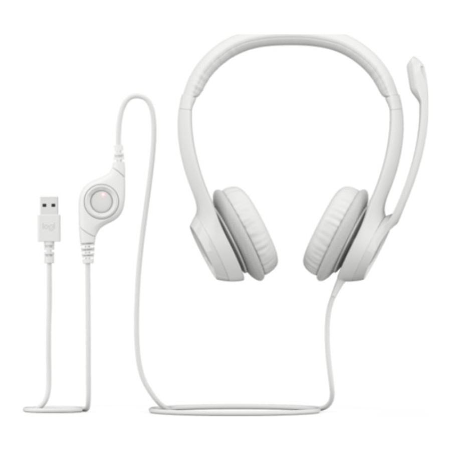 Logitech H390 USB White (981-001286)