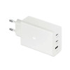 Samsung 65W Power Adapter Trio (w/o cable) White (EP-T6530NWE) (High Copy)