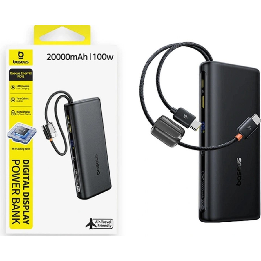 Baseus EnerFill FC41 20000mAh 100W Black (E0028N03)