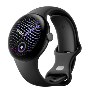 Google Pixel Watch 5 41mm Wi-Fi Matte Black Aluminum case / Obsidian Active Band