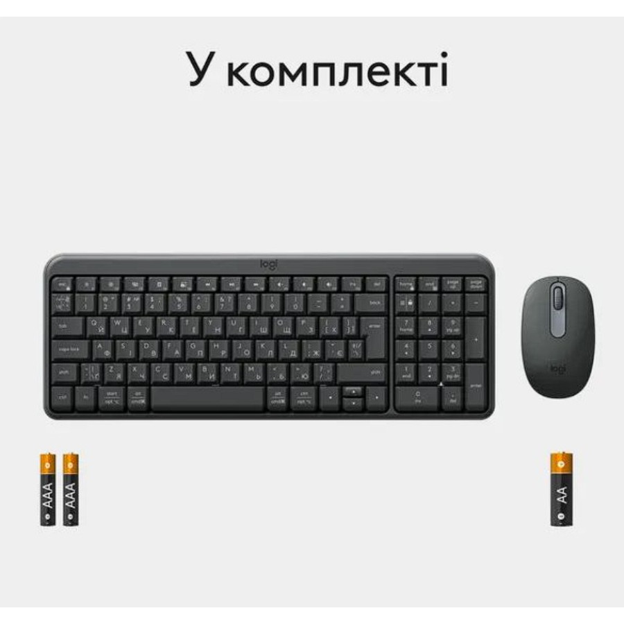 Logitech MK250 Wireless Combo Graphite (920-013823)