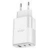 Aspor A883 Мережевий зарядний пристрій Fast Charger (USB/2USB-C/65W)- білий