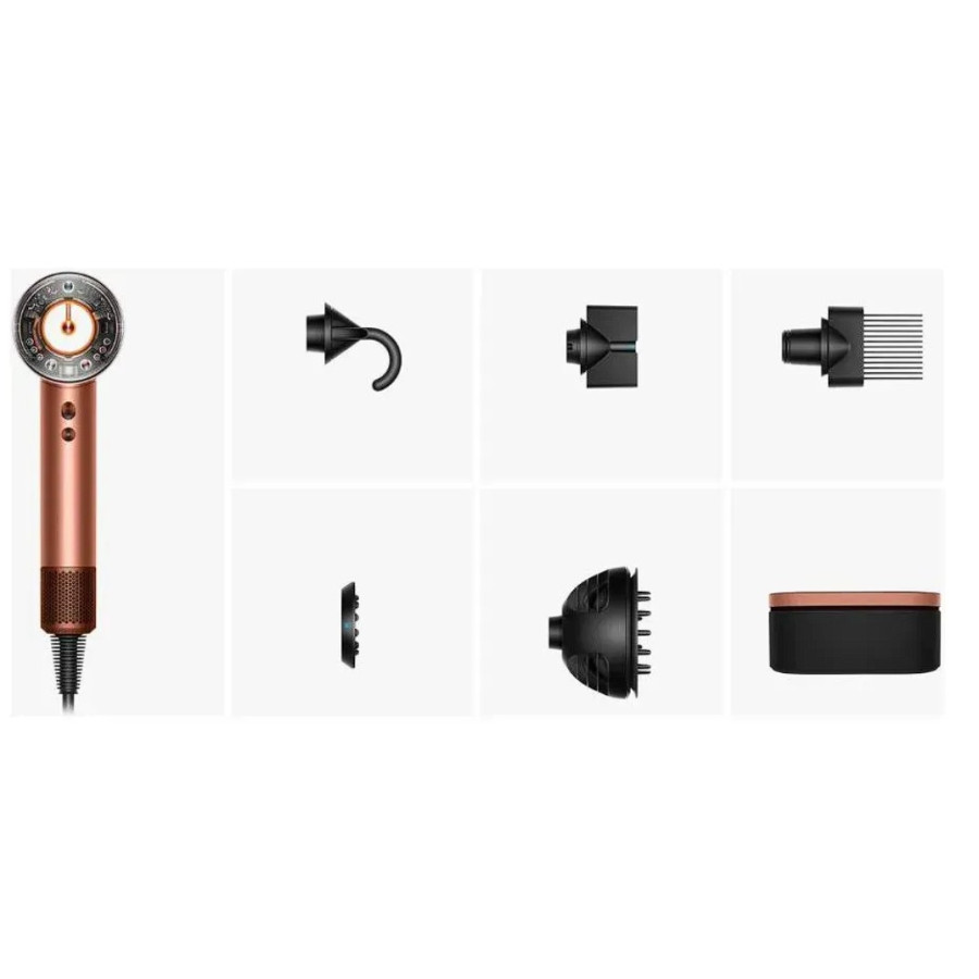 Dyson Supersonic HD16 Nural Amber Silk/Pink Champagne Limited Edition (143709-01) (Global Version)