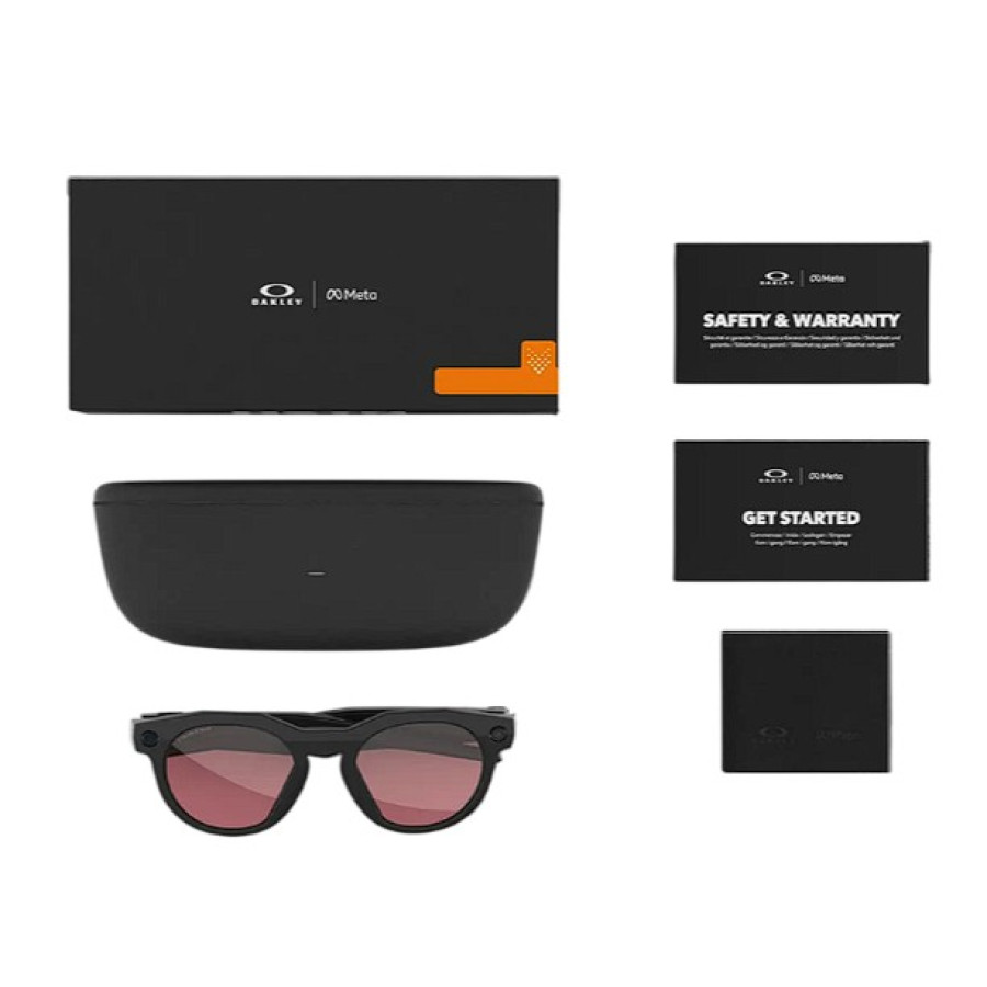 Oakley Meta HSTN Black Frame Prizm Dark Golf Lenses (OW8002-0951)