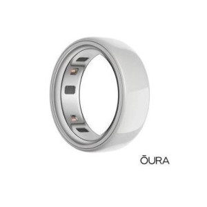 Oura Ring 4 Ceramic Cloud Size 7 (JZ90-57460-07)