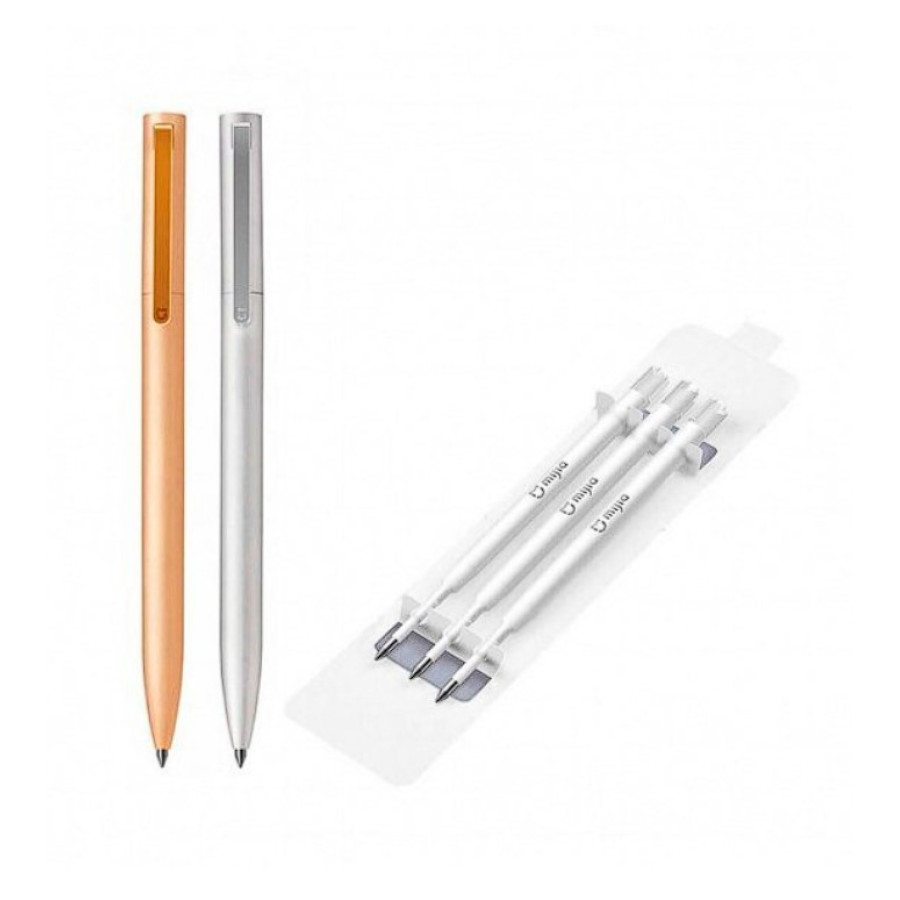 Xiaomi Mijia Aluminium Rollerball Pen Refill 3 pcs Black (BZL4026CN / MJJSBX01XM)