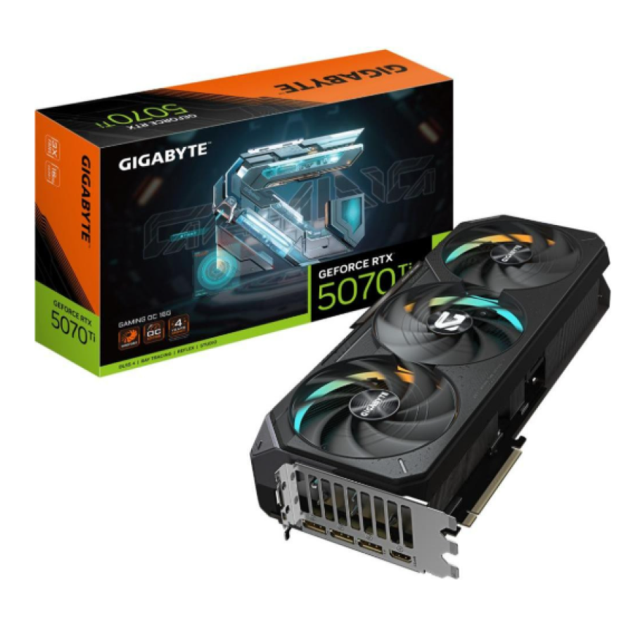 GIGABYTE GeForce RTX 5070 Ti GAMING OC 16G (GV-N507TGAMING OC-16GD)