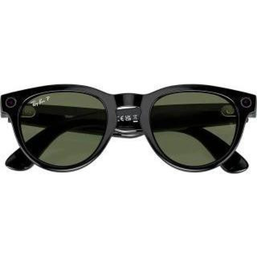 Ray-Ban Meta Headliner Gen 2 Low Bridge Fit Standard Shiny Black Frame/G-15 GreenLenses RW4013F 601/71 51-23