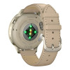 Garmin Venu 4 41 mm Lunar Gold with Light Sand Leather Band (010-03013-03)