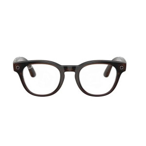 Ray-Ban Meta Scriber Optics Gen 2 - Transparent Umber Frame with Demo Lens (RW7002 8532 49-22)