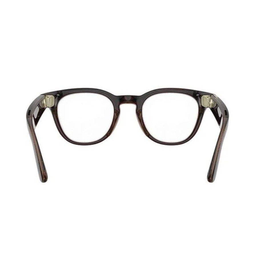 Ray-Ban Meta Scriber Optics Gen 2 - Transparent Umber Frame with Demo Lens (RW7002 8532 49-22)