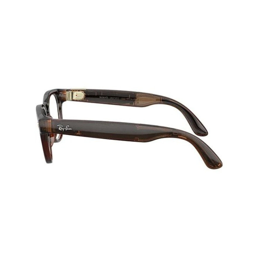 Ray-Ban Meta Scriber Optics Gen 2 - Transparent Umber Frame with Demo Lens (RW7002 8532 49-22)