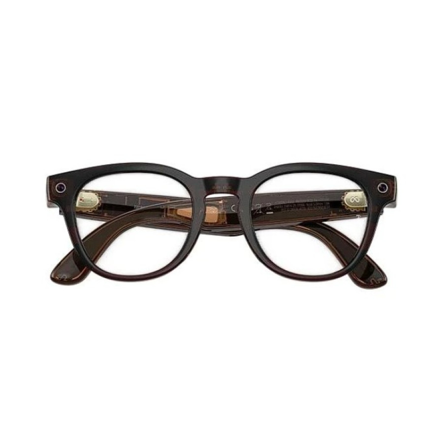 Ray-Ban Meta Scriber Optics Gen 2 - Transparent Umber Frame with Demo Lens (RW7002 8532 49-22)