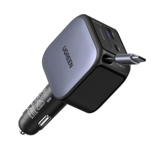 UGREEN EC603 90W Grey + USB Type-C retractable cable (55909B)